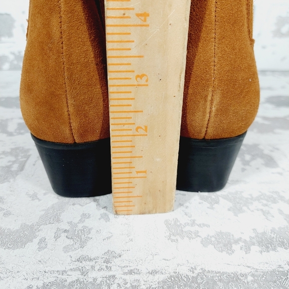 New Marc Fisher LTD Yarita Natural Pointed Toe Bootie W616 - Picture 7 of 11
